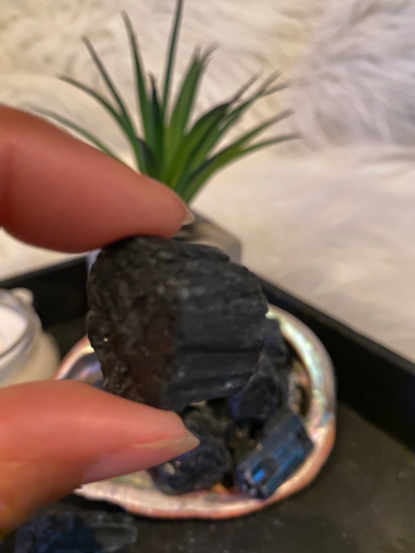 Black Tourmaline Tumbles (mix n match all tumbles 3 for $10)