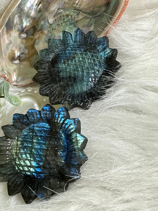 Labradorite Sunflower