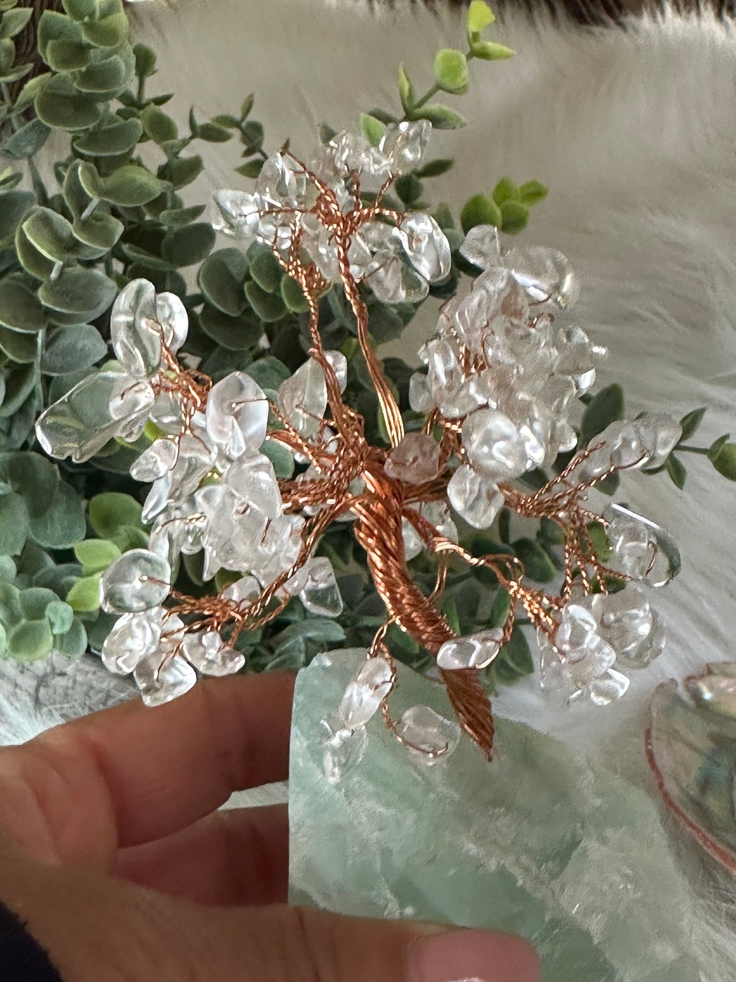 Clear Quartz Tree