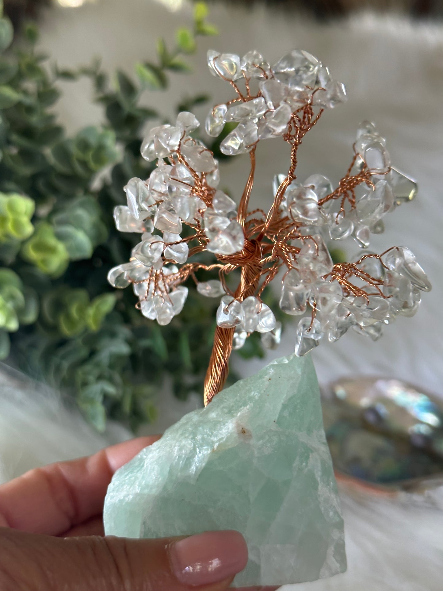 Clear Quartz Tree