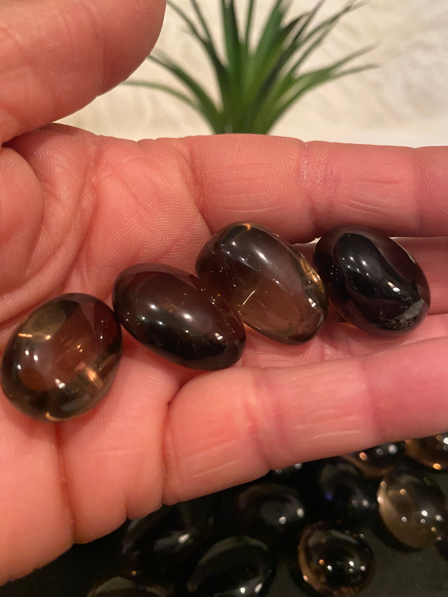 Smoky Quartz Tumbles (mix n match all tumbles 3 for $10)