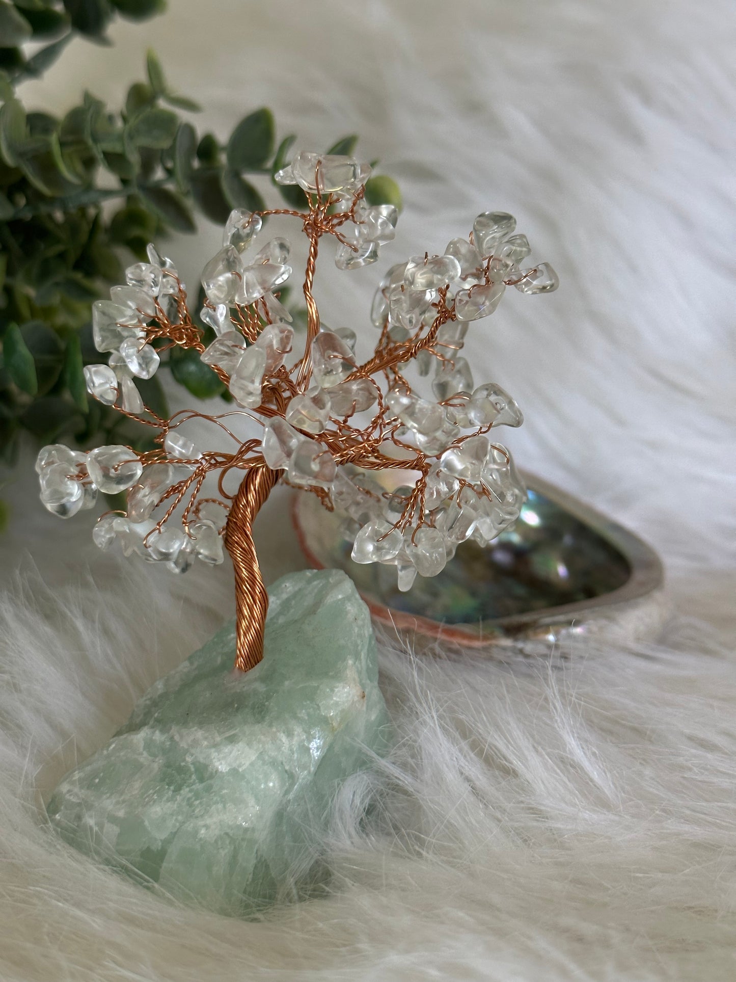 Clear Quartz Tree