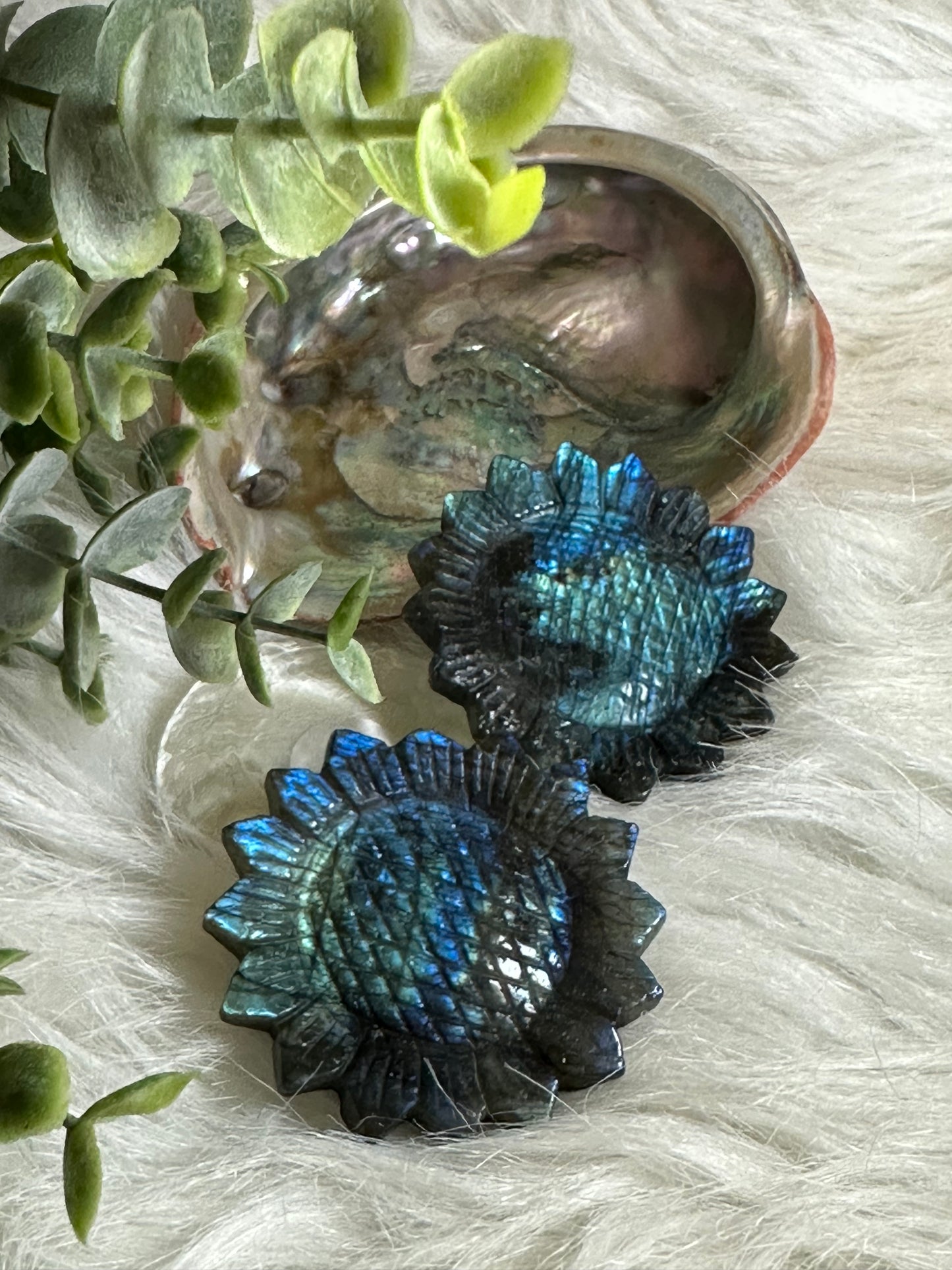 Labradorite Sunflower