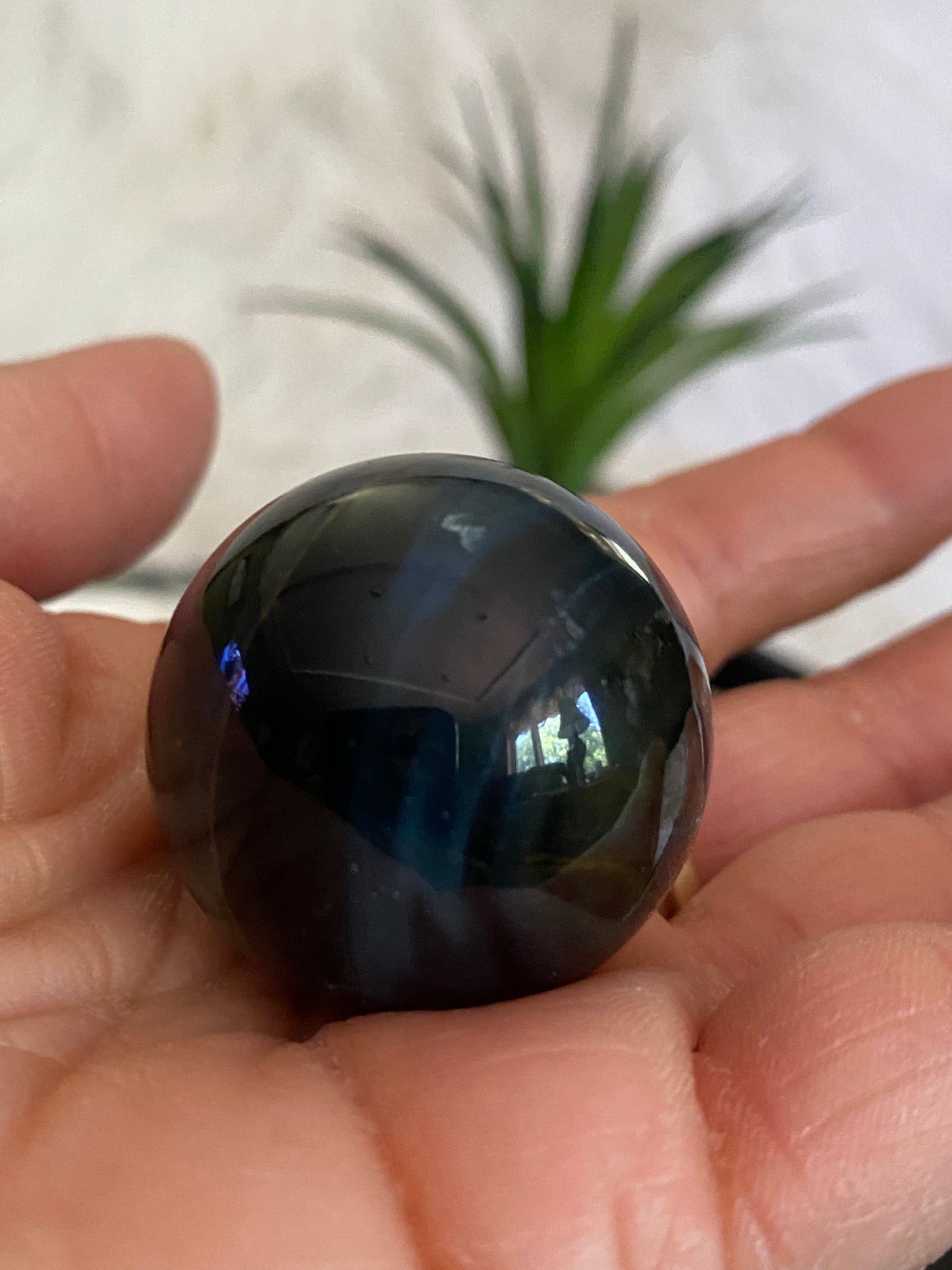 Blue Tigers Eye Spheres