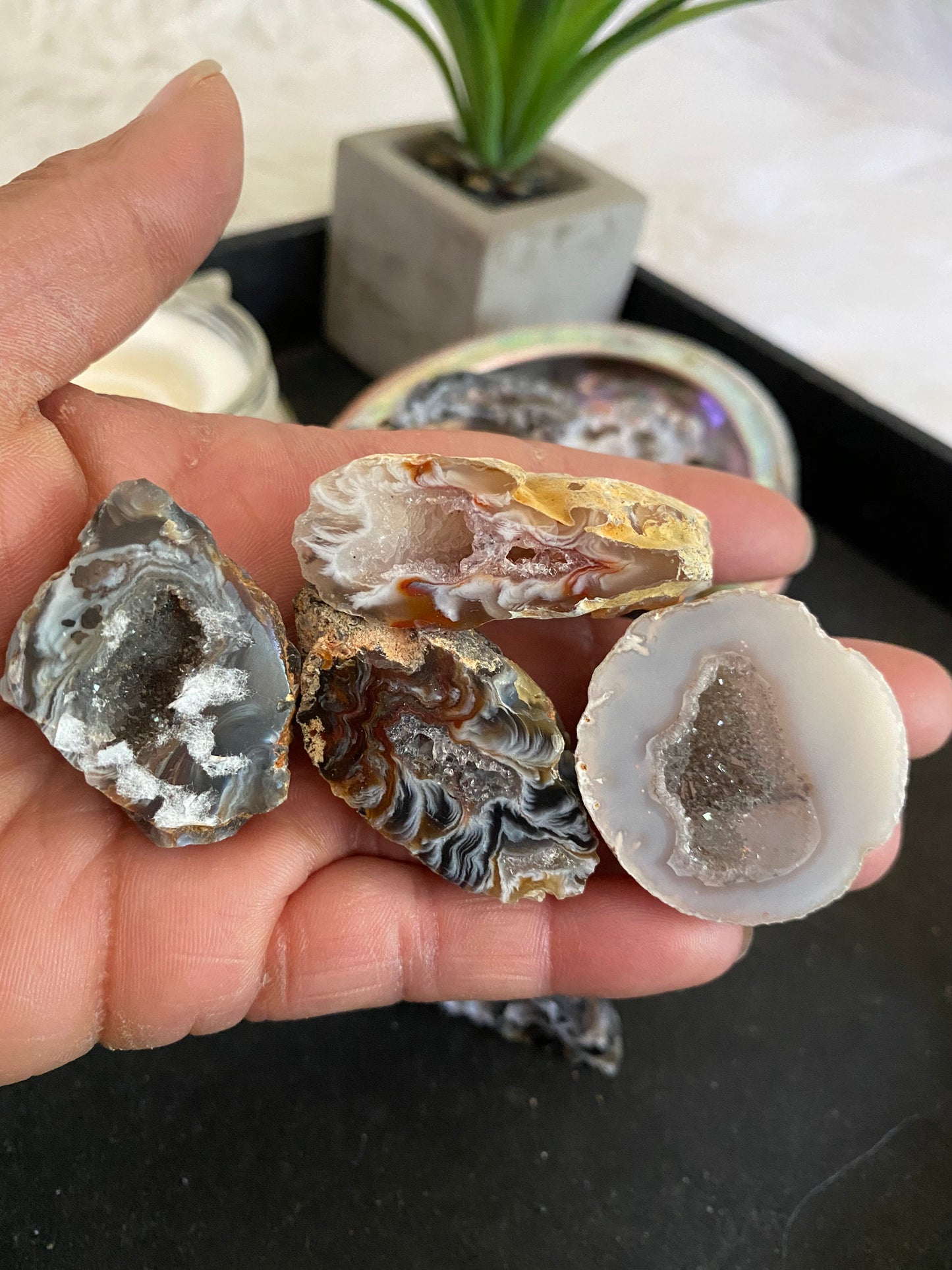 Brazilian Druzy Agate