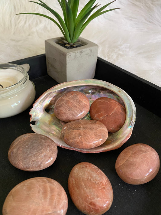 Peach Moonstone Palms