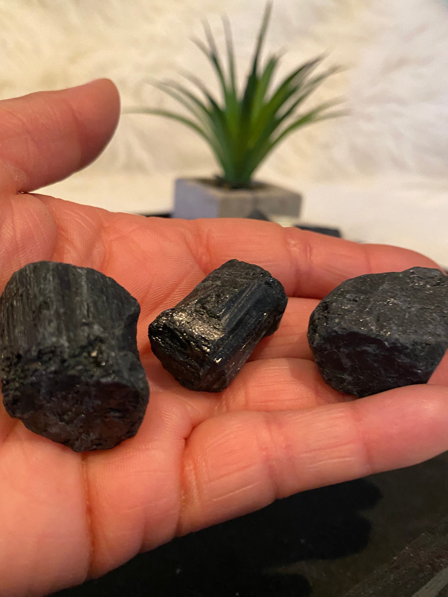 Black Tourmaline Tumbles (mix n match all tumbles 3 for $10)