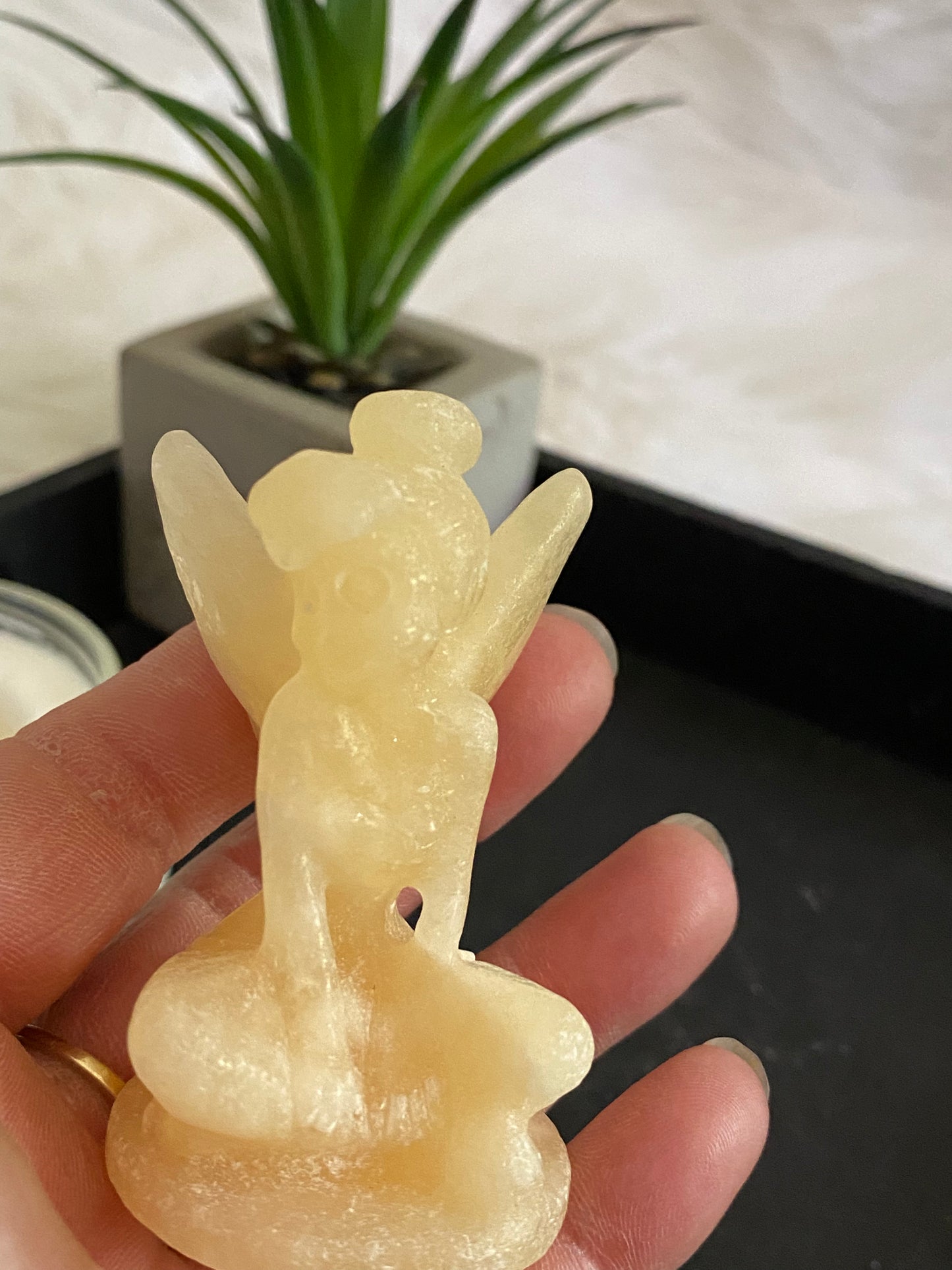 Honey Calcite Tinkerbell