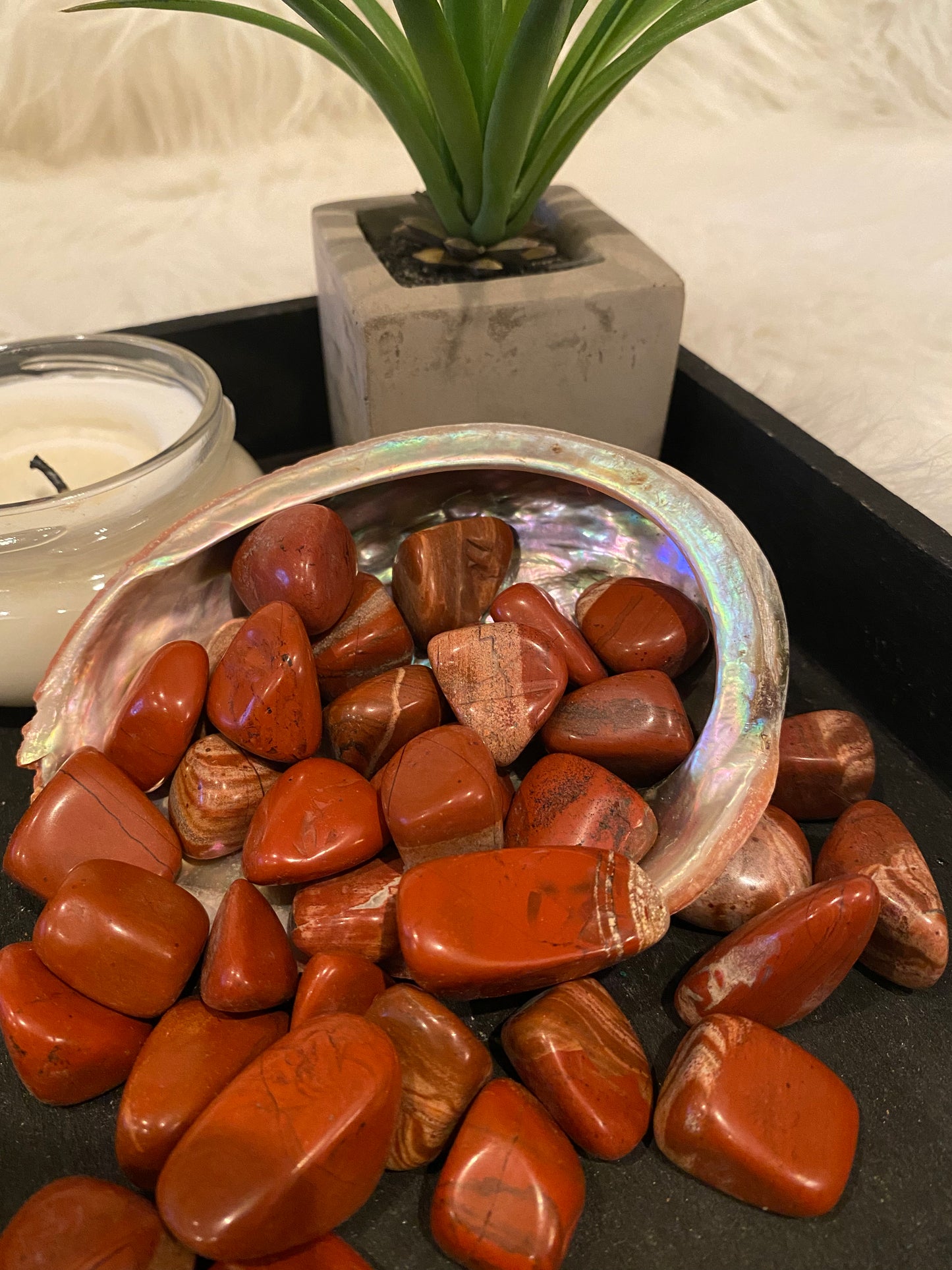 Red Jasper Tumbles (mix n match all tumbles 3 for $10)